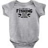 All I Care About Is Fishing And Like Maybe 3 People And Beer Baby Onesie