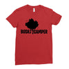 bush camper Ladies Fitted T-Shirt