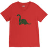 fontasaurus V-Neck Tee