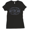 never been this old before Ladies Fitted T-Shirt