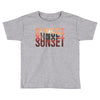 Sunset Toddler T-shirt