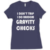 gravity check Ladies Fitted T-Shirt
