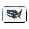 Land That I Love Laptop sleeve