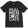 real men love cats V-Neck Tee