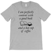 good book and coffee rectangle T-Shirt