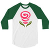 cute flowers 3/4 Sleeve Shirt