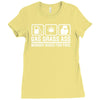 gas grass ass nobody rides for free funny Ladies Fitted T-Shirt