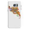 women's sugar skull purple Samsung Galaxy S7