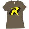 robin batman Ladies Fitted T-Shirt