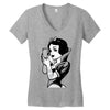 snow white Women's V-Neck T-Shirt