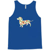 dachshund flower Tank Top