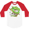 funny snake 3/4 Sleeve Shirt