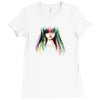 color girl Ladies Fitted T-Shirt