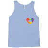 Rainbow Equality Heart Tank Top