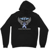 my hero is now my angel stomach cancer awareness Unisex Hoodie