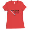 13. pull this fork please 012 Ladies Fitted T-Shirt