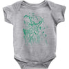 green vigilance Baby Bodysuit