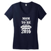 Mom To Be November 2016 Women's V-Neck T-Shirt