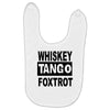 whiskey tango foxtrot Baby Bibs