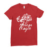 mexican eagle Ladies Fitted T-Shirt