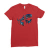 alien terror from deep space Ladies Fitted T-Shirt