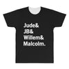 Jude JB Willem Malcolm All Over Men's T-shirt