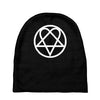 him heartagram new Baby Beanies