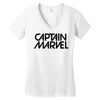 captain marvel 5 Women's V-Neck T-Shirt