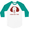 clowns aren't funny 3/4 Sleeve Shirt