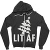 lit af Zipper Hoodie