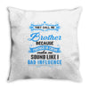 They Call Me Brother Partner in Crime Throw Pillow