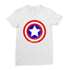 Captain America Ladies Fitted T-Shirt