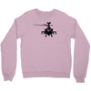 military attach helicopter gunship Crewneck Sweatshirt