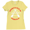 resistance is fertile activist gardener Ladies Fitted T-Shirt