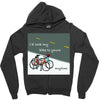 i&rsquo;d lock my bike to yours anytime Zipper Hoodie