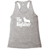 the dogfather pembroke welsh corgi white Racerback Tank