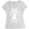 Best Friend Yorike Women's Triblend Scoop T-shirt