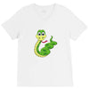 snake anime V-Neck Tee
