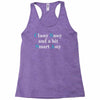 classy sassy and a bit smart assy Racerback Tank
