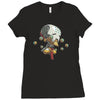 overwatch zenyatta cute spray Ladies Fitted T-Shirt