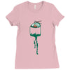 pocket fishman Ladies Fitted T-Shirt