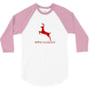 #reindeer 3/4 Sleeve Shirt