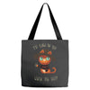 nightmare on kitty street Tote Bags