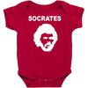 socrates brazil 70s football world cup legend retro Baby Bodysuit