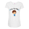 class o f 2019 cool boy Maternity Scoop Neck T-shirt