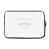 little man mustache first Laptop sleeve