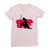 Wolf And Lady Ladies Fitted T-Shirt