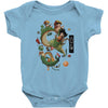 dragon freedom Baby Bodysuit