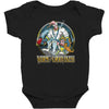 worm of grooviness Baby Bodysuit