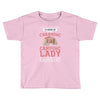 camping lady Toddler T-shirt